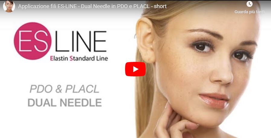 Applicazione fili Dual Needle in PDO e PLACL