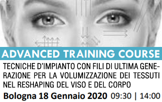 Corso tecniche d’impianto fili viso e corpo – 18-01-2020 Bologna